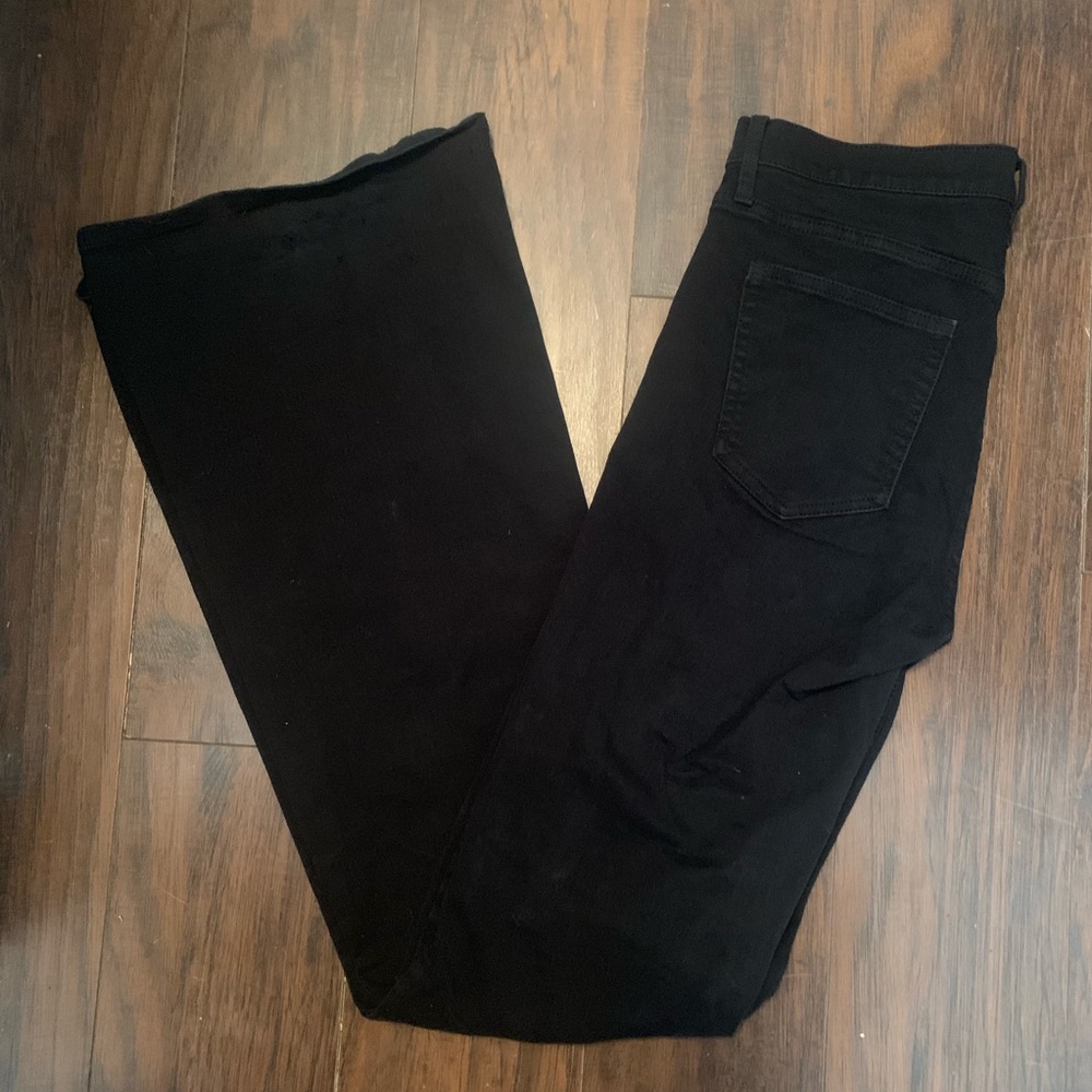 BLACK GAP FLARE JEANS